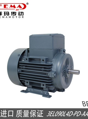 BEVI三相异步电机3EL090L4D-PD-AA-C96电动马达