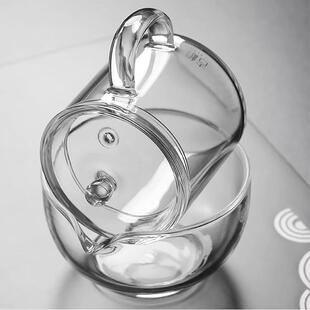 耐热玻璃标准叶茶绿感具审评杯碗茶具品鉴杯评茶用官盖碗评审套装