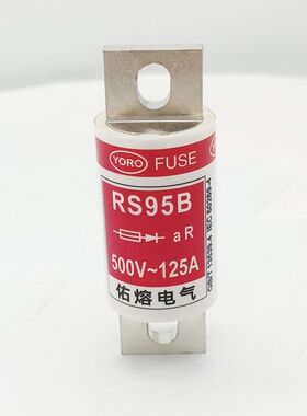 RS95B aR125A 150A 160A 175A 180 200A螺栓连接式快速熔断器500V