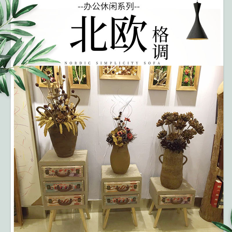欧式简约小户型多功能床头柜