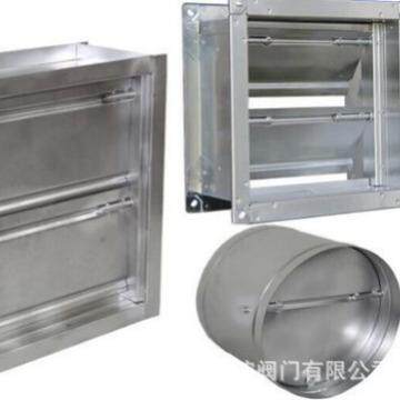 不锈钢风道止回阀|镀锌通风止回阀矩形通风止回阀B41W-10