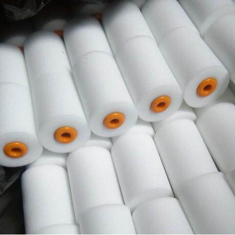 油漆刷2寸小细筒滚刷小号海绵滚油漆乳胶漆艺术漆刷墙边角刷