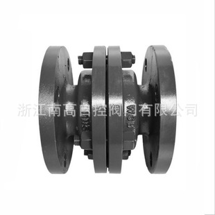 H42F46-10P DN200 不锈钢法兰立式衬氟止回阀防腐蚀铸钢体