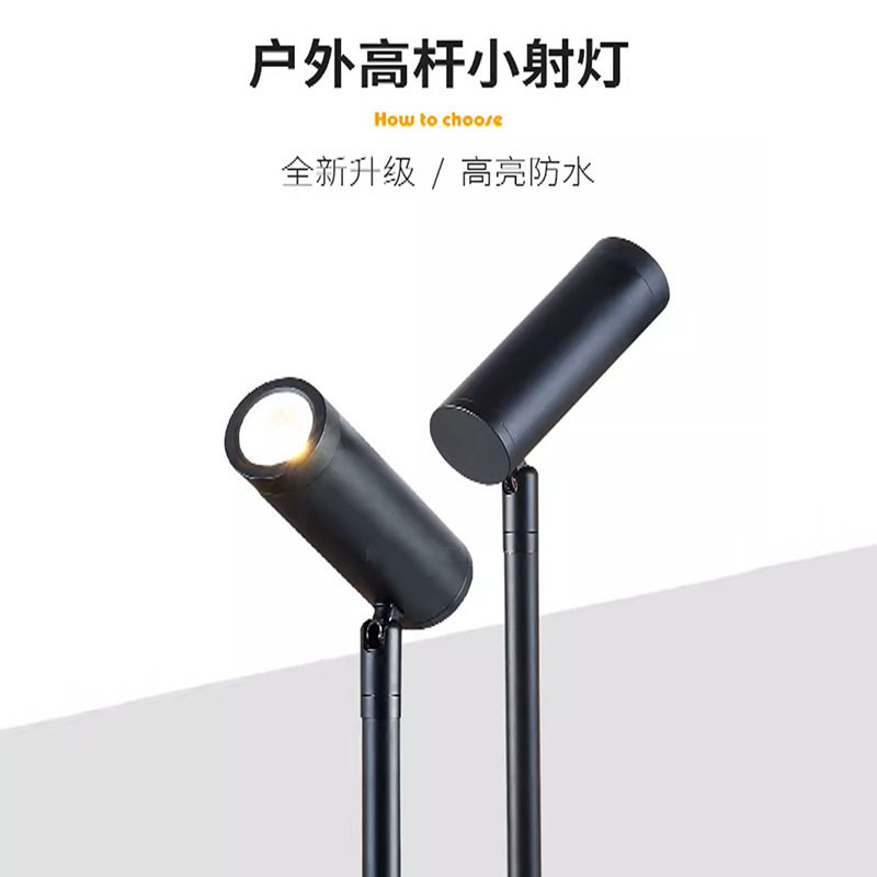 户外防水地插高杆亮化射树灯