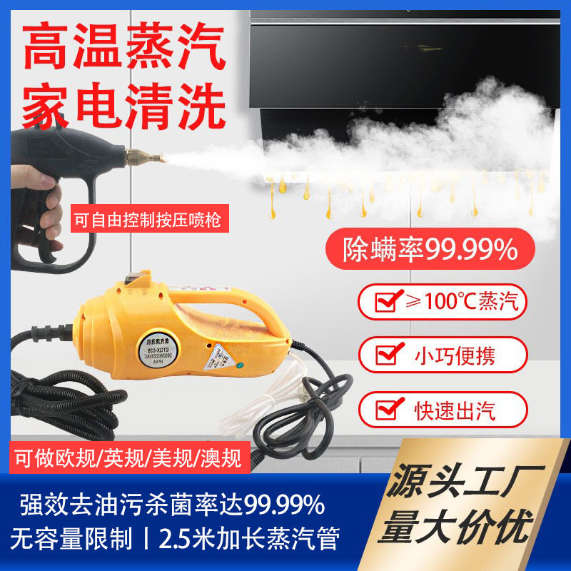 圣泰高温蒸汽清洁机移动便携即热式空调清洗设备蒸发箱一体机批发