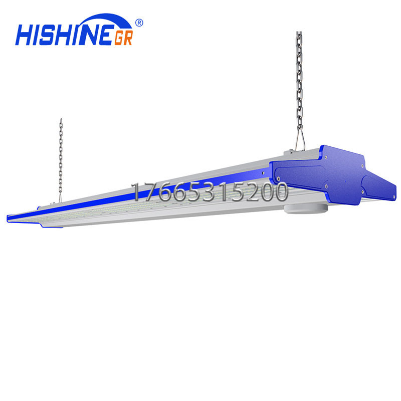 健身房天棚灯LED双翼造型灯吊链式工矿灯 100w车间厂房高湾灯厂家