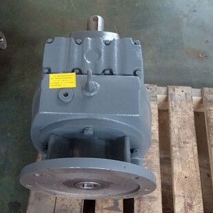 耗能低 单级斜齿轮减速机传动效率高 性能优越 安装 RX87底脚轴伸式