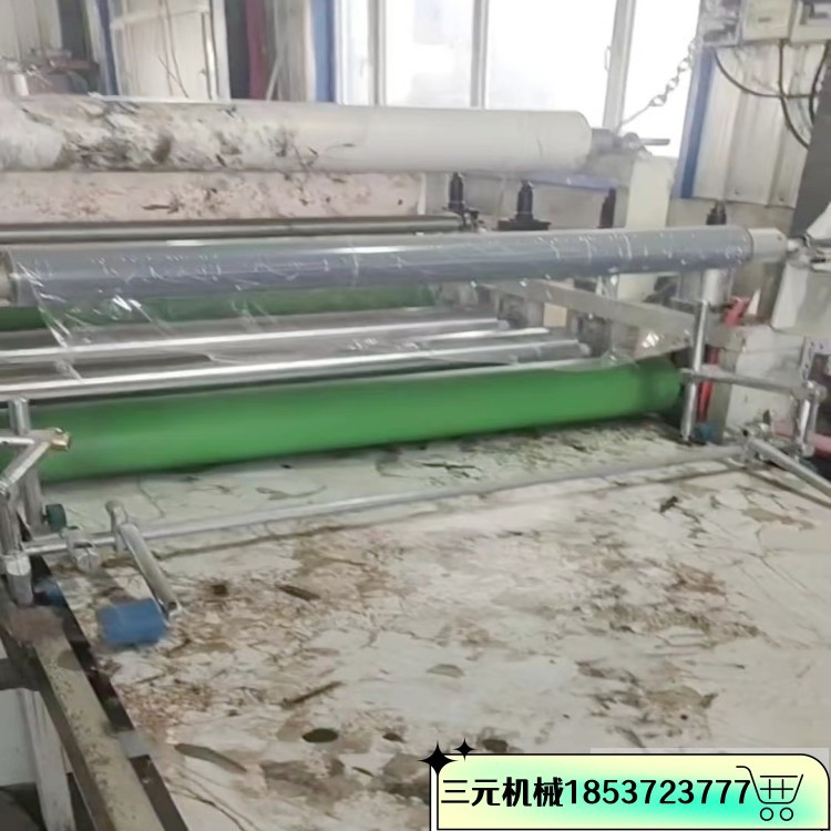 石膏吊顶冲孔板双面贴面机