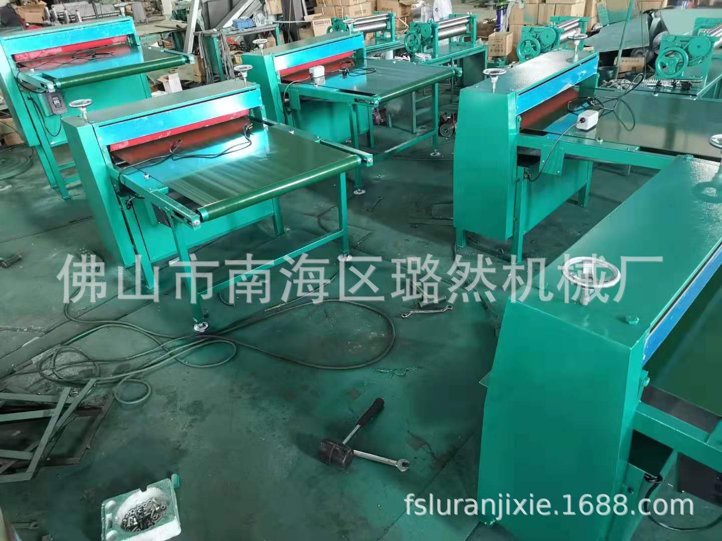 720型纸品皮壳除皱滚筒压平机