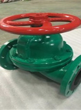 G941J-10C DN250淮安气动衬氟隔膜阀 法兰隔膜阀销售