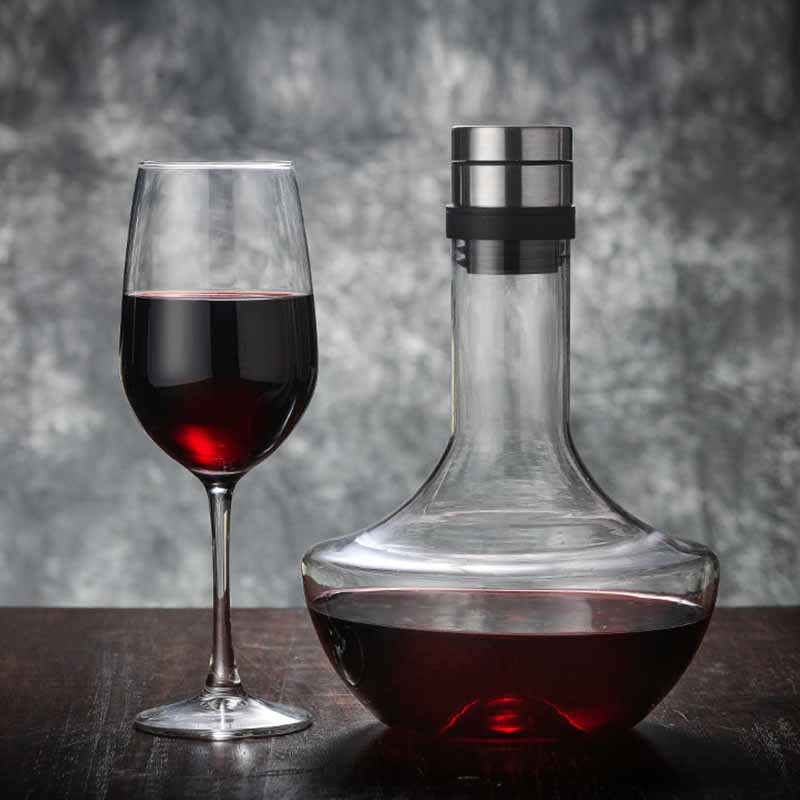 家用快速醒酒器大容量呼吸式翻转醒酒器批发上下转瓶玩转式醒酒器
