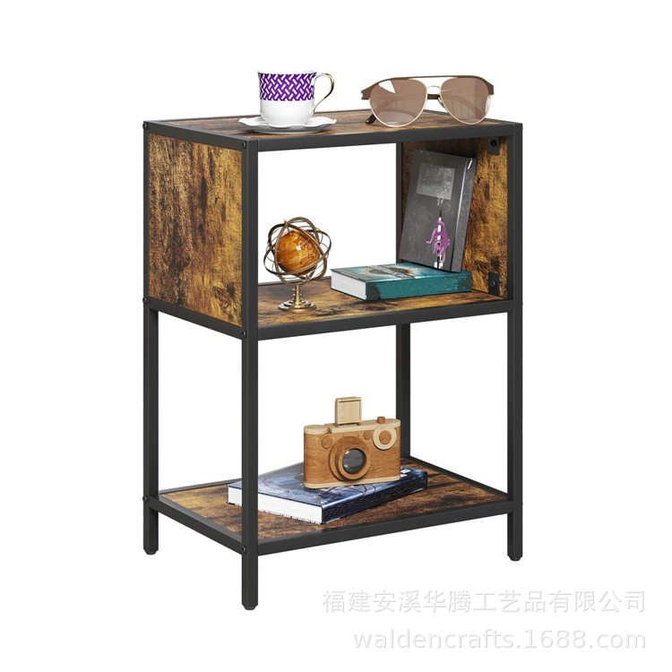 简约美式工业风客厅边几