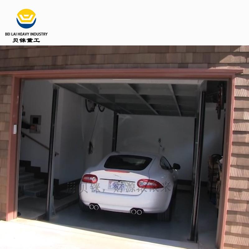 停车场升降机室内个人停车解决方案厂家吨导轨式汽车升降平台