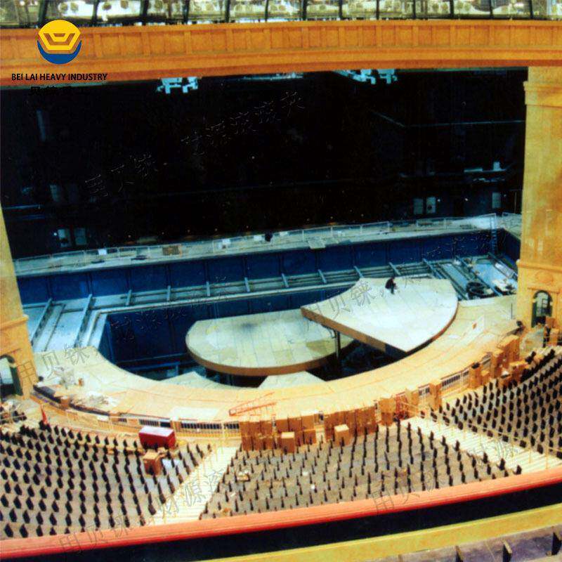 剧场水下舞台升降台演播厅大型水底舞台升降机水中旋转水上舞台