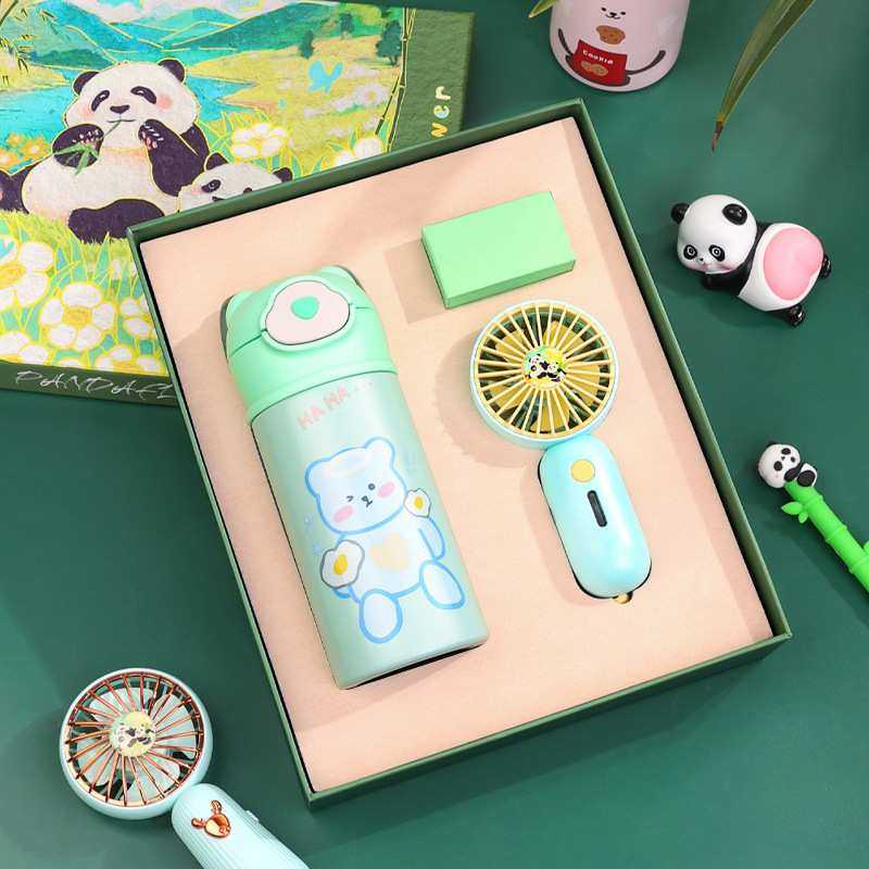 可爱超萌儿童保温杯女生高颜值夏日小风扇礼盒送老师同学毕业礼物,机械设备,其他机械设备,淘宝优惠券,粉丝福利购,淘宝优惠卷