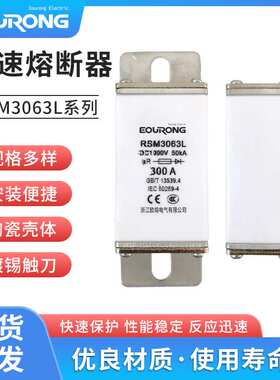 RSM3063L(MEV-P/RSY-170M0新能源汽车熔断器DC1000V 直流充电桩40