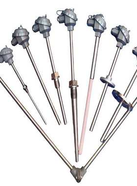 WRCK-232 WRCK-282T型铠装热电偶精密壁挂式防爆防腐四氟温度探杆