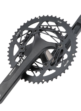 公路自行车牙盘50/34齿中空一体双盘10H/11速折叠车变齿盘105套件