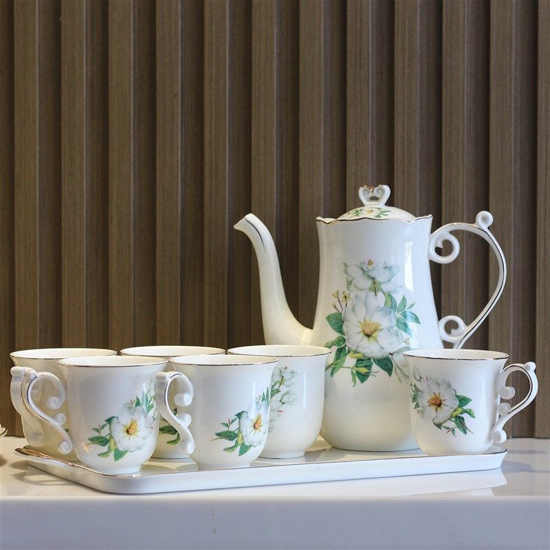 托盘inas风长方形轻奢家用放茶水杯水果盘咖啡杯陶瓷托盘高脚收纳,餐饮具,餐用托盘,淘宝优惠券,粉丝福利购,淘宝优惠卷