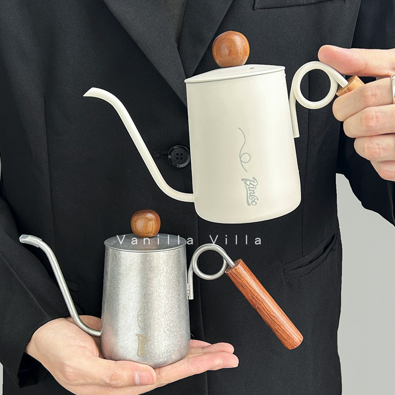 指环手冲咖啡壶家用30r4不锈钢户外长嘴细口壶挂耳滴滤式咖啡器具,餐饮具,手冲壶,淘宝优惠券,粉丝福利购,淘宝优惠卷