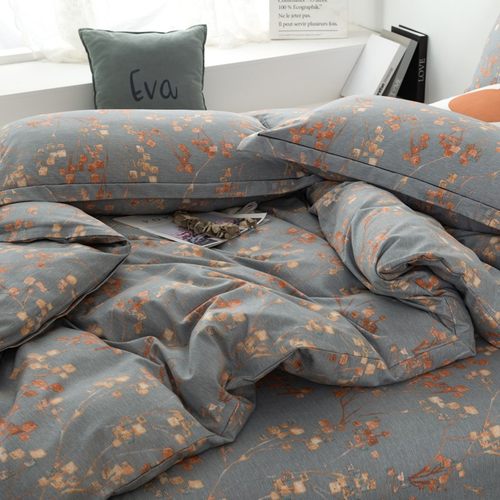 定做订制加厚全棉磨毛四件套248x248加大纯棉被罩230x250Vx220x24