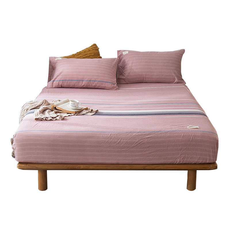 纯棉水洗棉床笠单件防滑全棉保护套1.2/1.5米/1R.8m床垫套保护垫,床上用品,床笠,淘宝优惠券,粉丝福利购,淘宝优惠卷