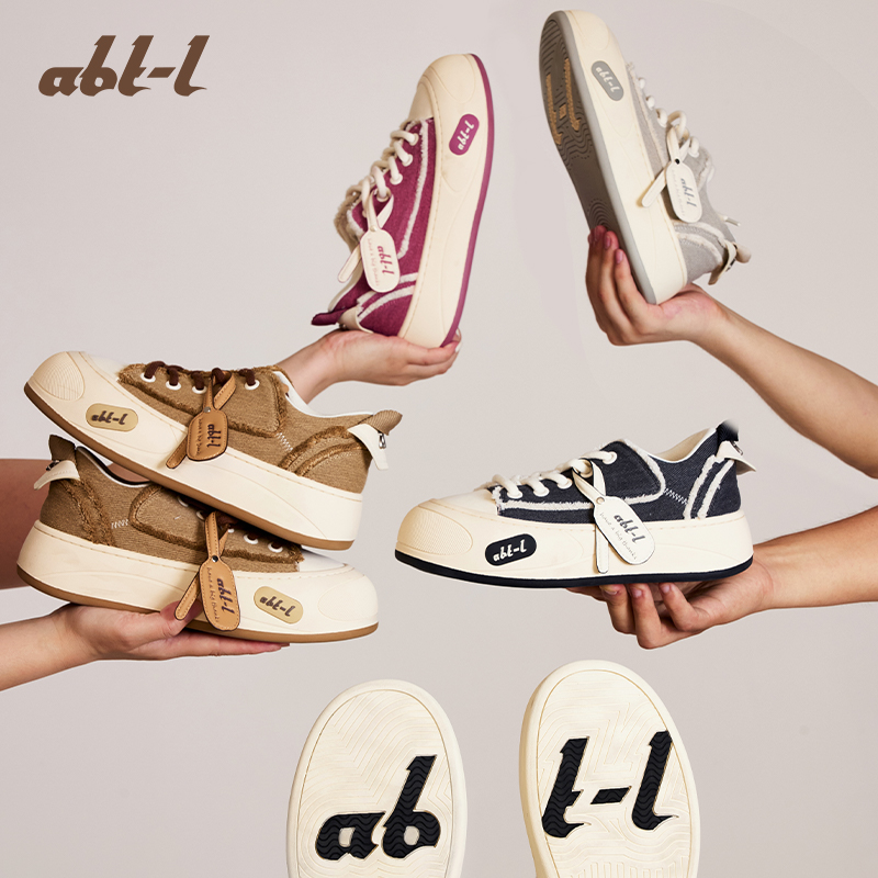 ABT-L檀健次沈腾同款厚底帆布鞋