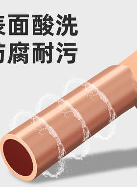 铜鼻子DT-16MM2堵油铜接头16平方铜线鼻子铜线耳接线端子电线电缆