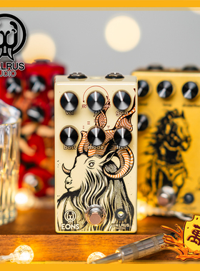 Walrus Audio失真Eons法兹Eras过载Iron Horse铁马Rat单块效果器