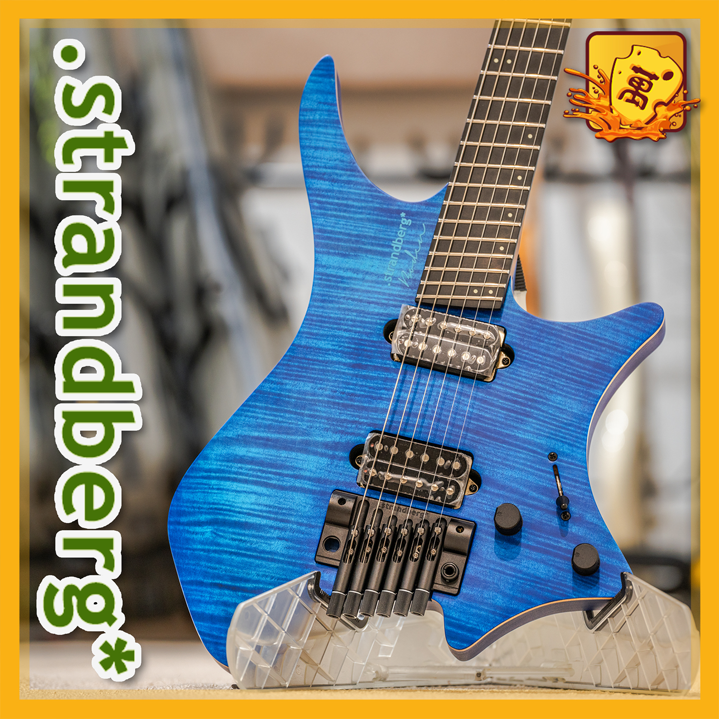 strandbergBoden便携无头电吉他