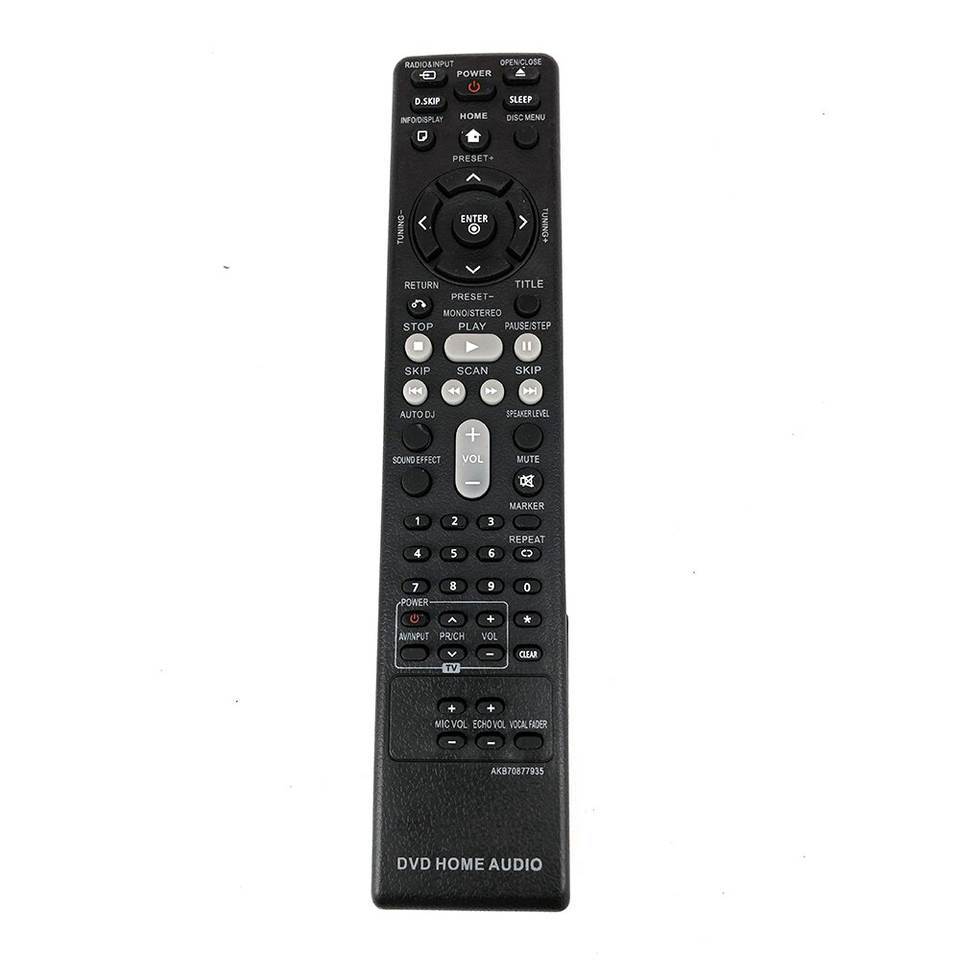 适用于LG家庭影院音响遥控器 DVD HOME AUDIO工厂现货AKB70877935