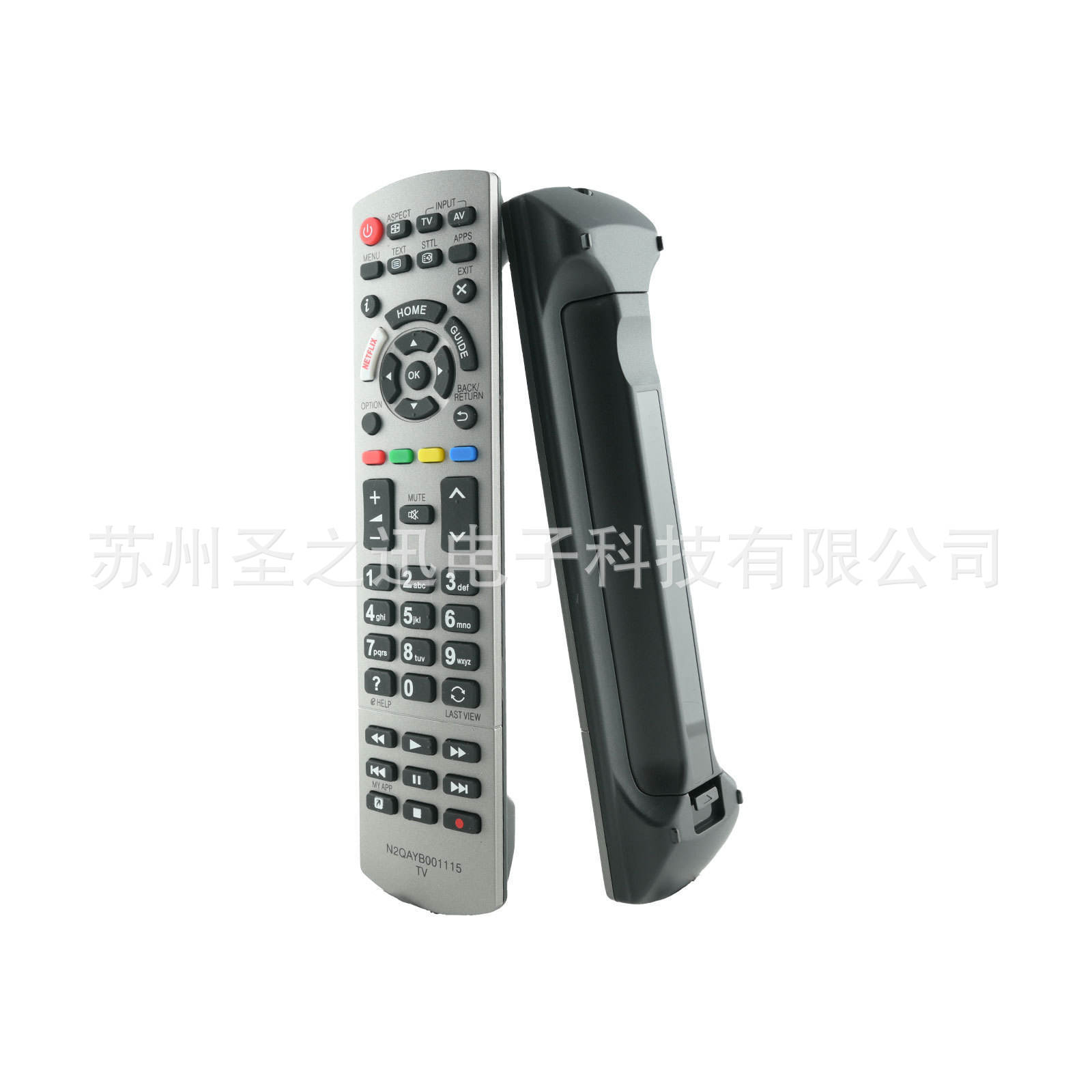 外贸黑灰双色适用于松下电视机遥控器N2QAYB001115Remote Control