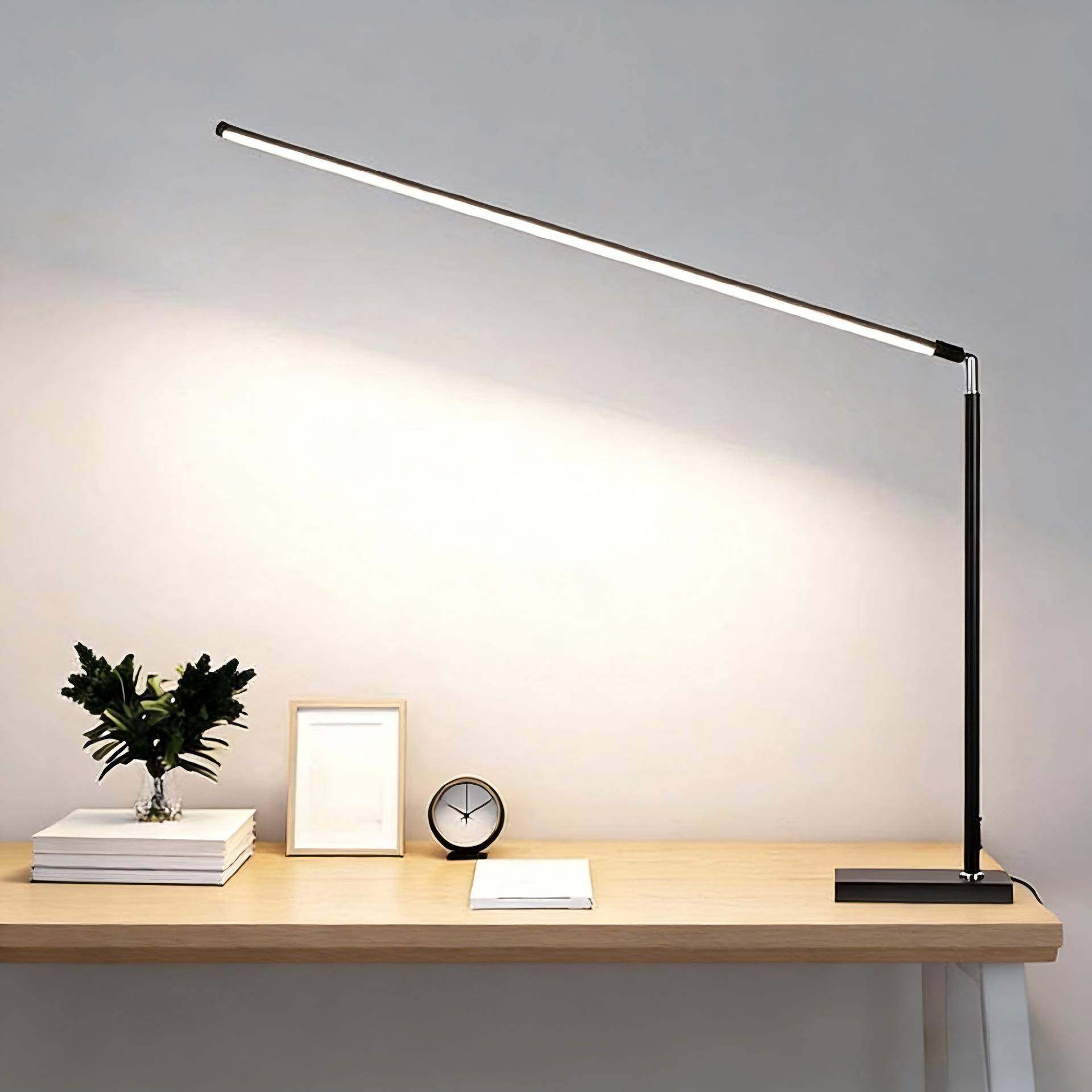 长条台灯护眼儿童书桌防蓝光学生阅读写作业专用学习台灯插电款