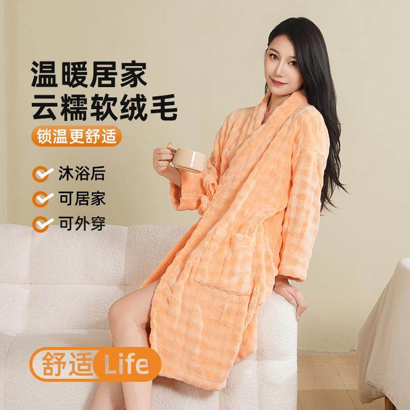 速干浴巾裹全身可穿式浴袍女款比纯棉吸水四季通用洗完澡穿的成人