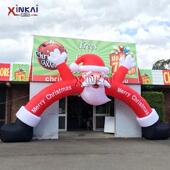圣诞节充气产品 圣诞活动装 饰用品 充气圣诞老人雪人圣诞树拱门