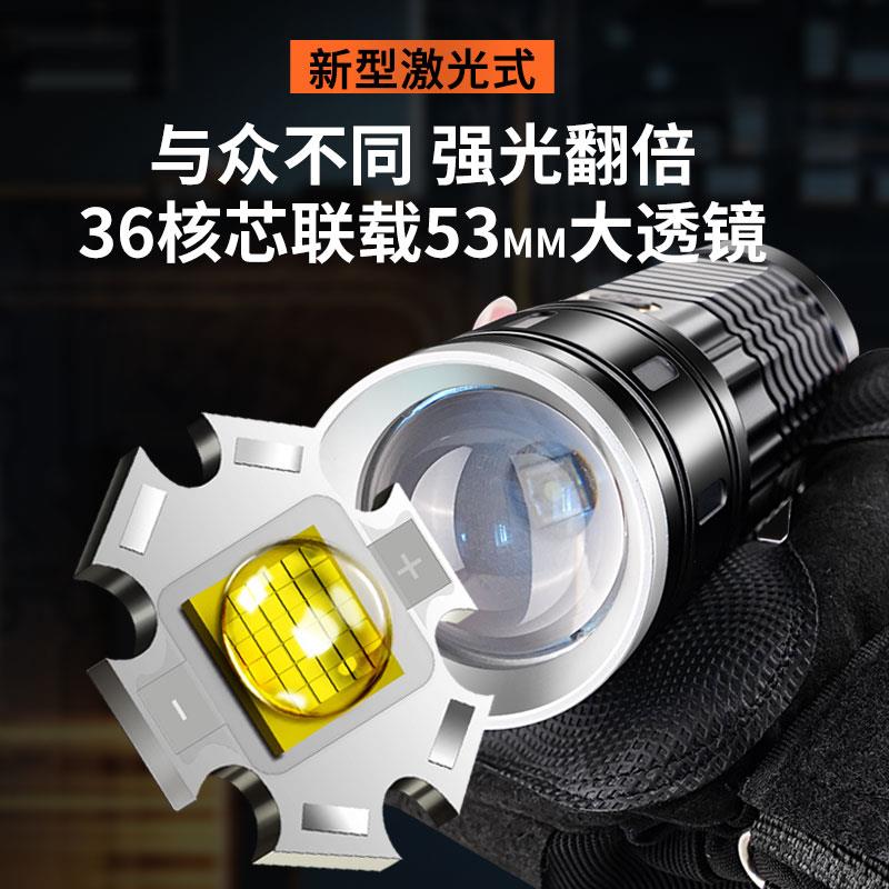 硕SS-F960森白激光电手筒强远射超亮户外便携小型多功能镭射战术