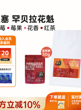 FS2C 埃塞 花魁SOE浅度新鲜烘焙果味花香咖啡豆手冲精品咖啡豆