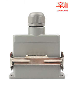 重载连接器 HDC-H16A-HA-016 F/M 十六芯+PE 热流道连接器 16A