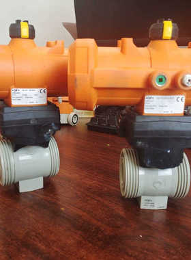 +GF+ 231/546GF气动球阀typ546型PP-H/EPDM阀体