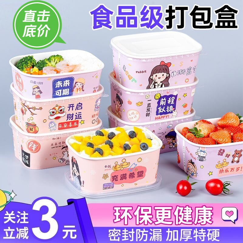 一次性餐盒纸碗商用户外野餐具