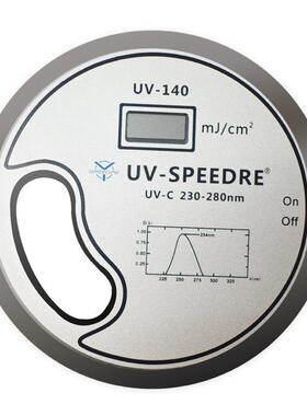 紫杀菌紫灯用UV-140外能量计 U-140 消外毒灯能量仪V 230-280nm