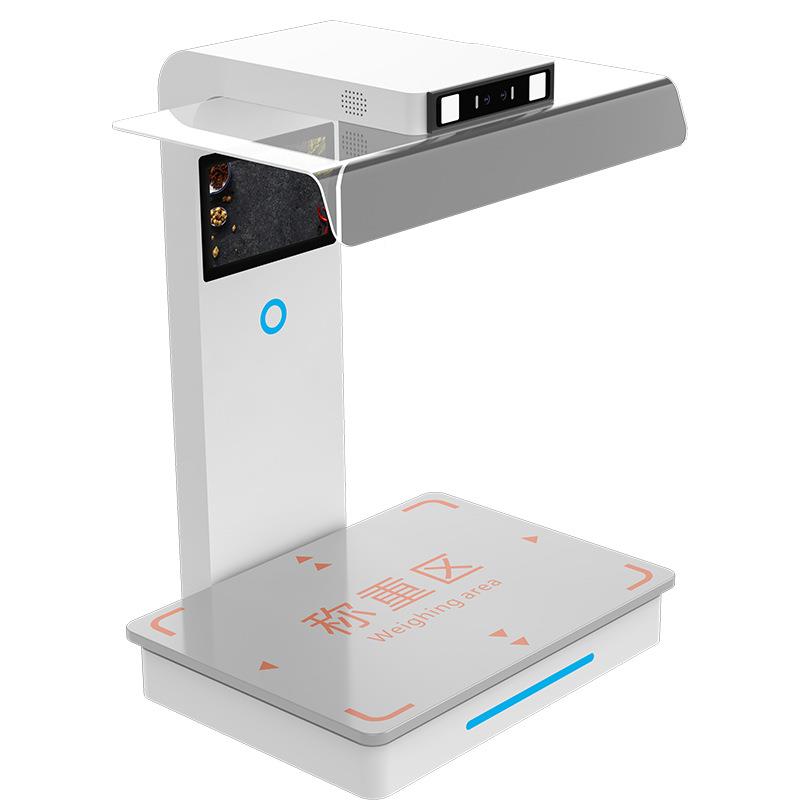 智慧脸餐AI分析人识别结算99设备智能称重结自助扫码算台式饮智能