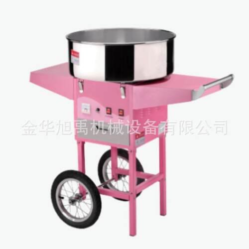 色棉花糖机+花车 Cot ton Cand粉y Machne with量i925大从优 佰润