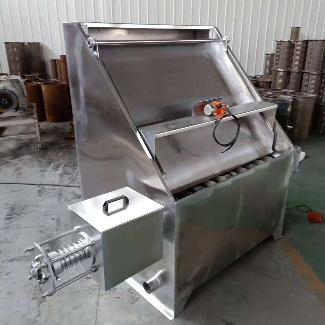 斜筛式粪污脱水机整机不锈钢养殖场水冲粪榨粪机干湿 分离机