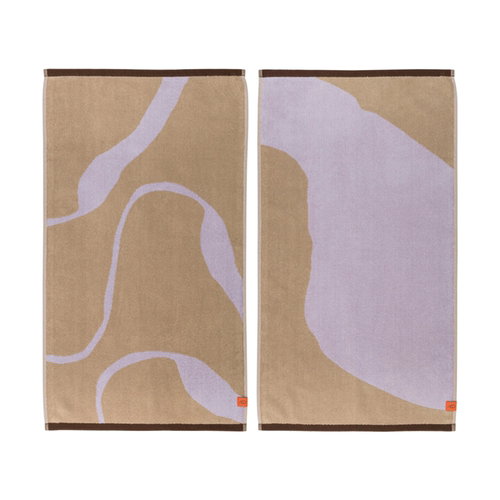 瑞典直邮Nova Arte 访客毛巾 40x55cm 2件装