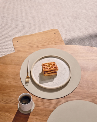 瑞典直邮Nupo 圆形双面杯垫1件装