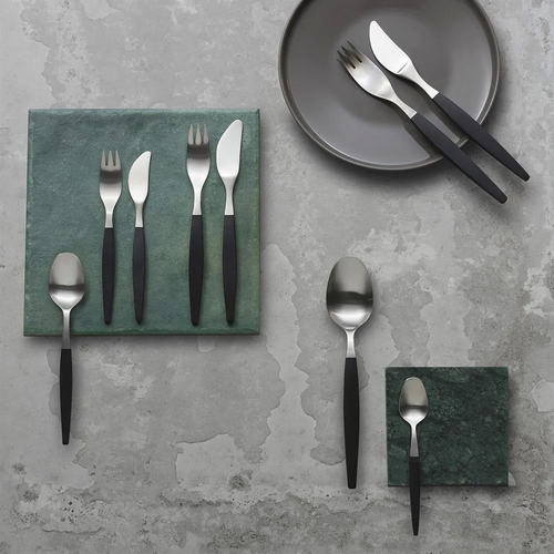 瑞典直邮Focus de Luxe系列 瑞典皇家御用品牌 不锈钢餐具 餐勺
