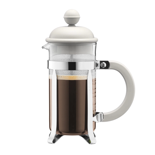 瑞典直邮Caffettiera白色法式压滤壶