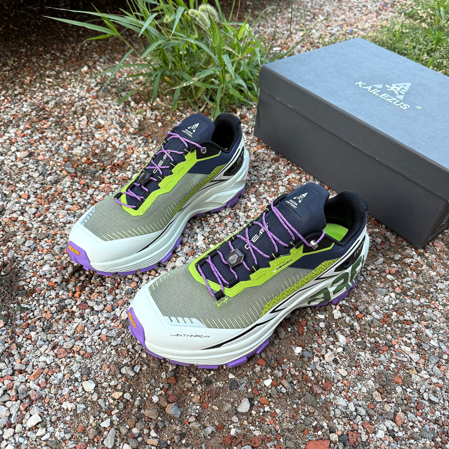 KAILEZUS防滑轻量透气越野跑鞋