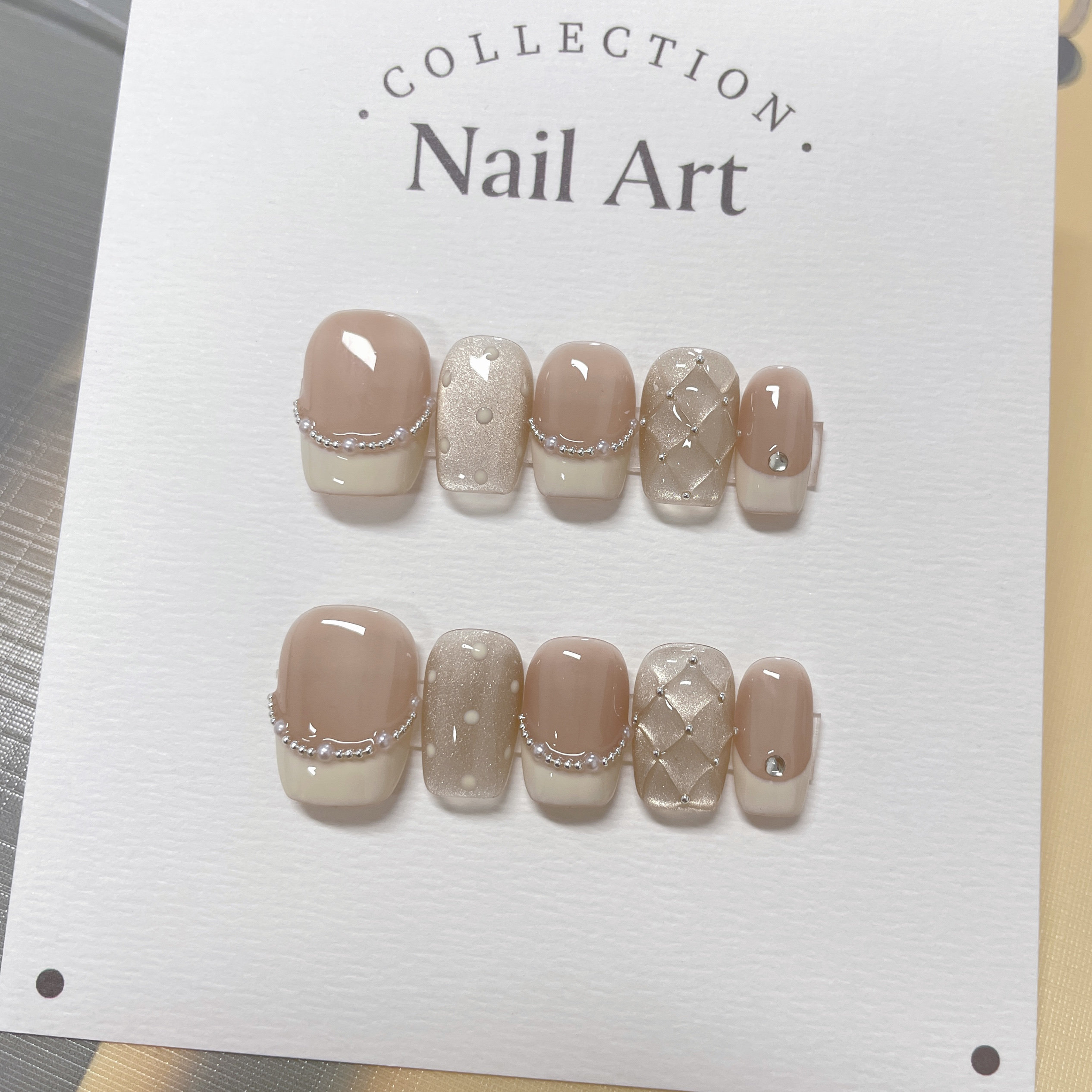 【冰清玉洁】纯手工穿戴美甲,彩妆/香水/美妆工具,穿戴甲/甲片,淘宝优惠券,粉丝福利购,淘宝优惠卷